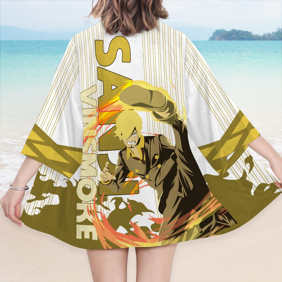 One Piece Kimono - Sanji Black Leg Kimono FDM3107