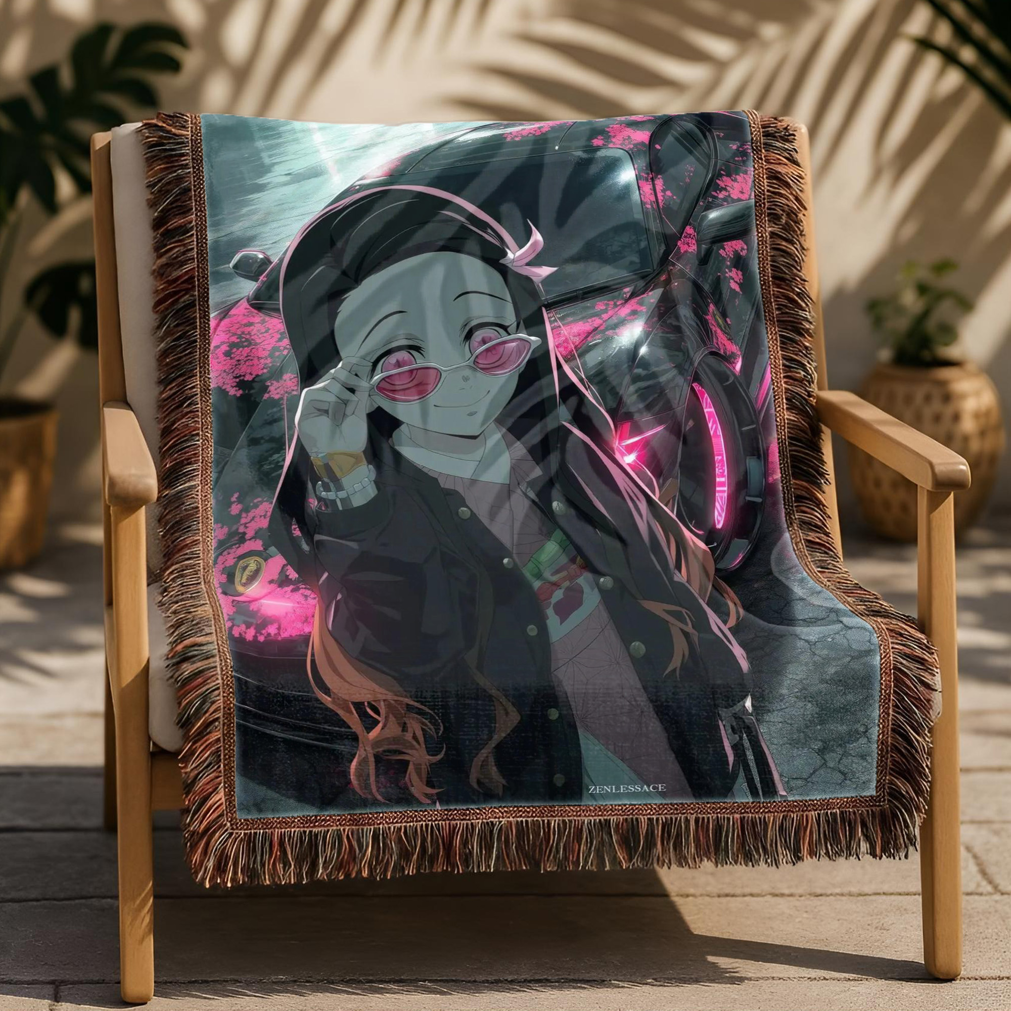 Anime Blanket Silent Ronin Shadow