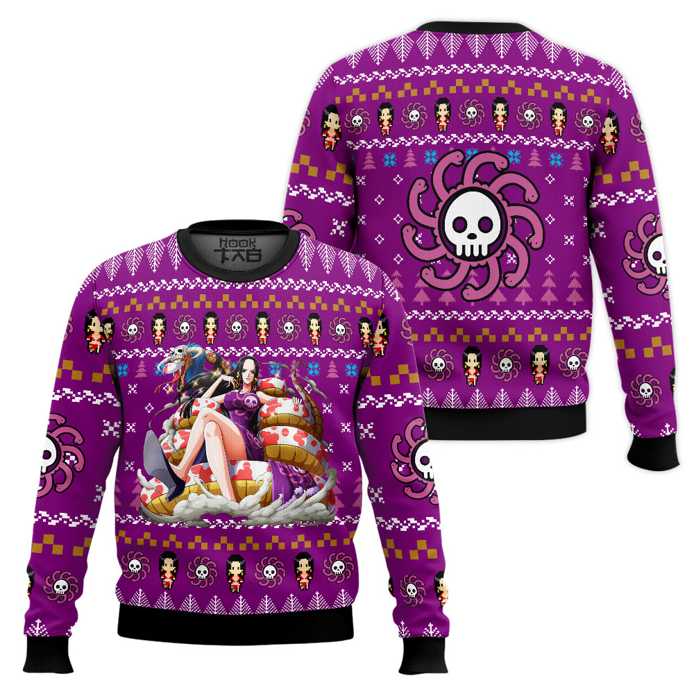 Boa Hancock One Piece Ugly Christmas Sweater