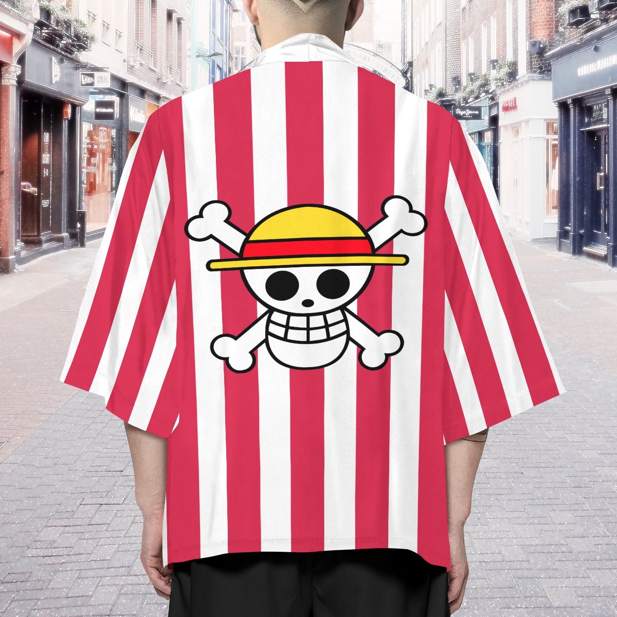 One Piece Kimono - Strawhat Pirate Kimono FDM3107