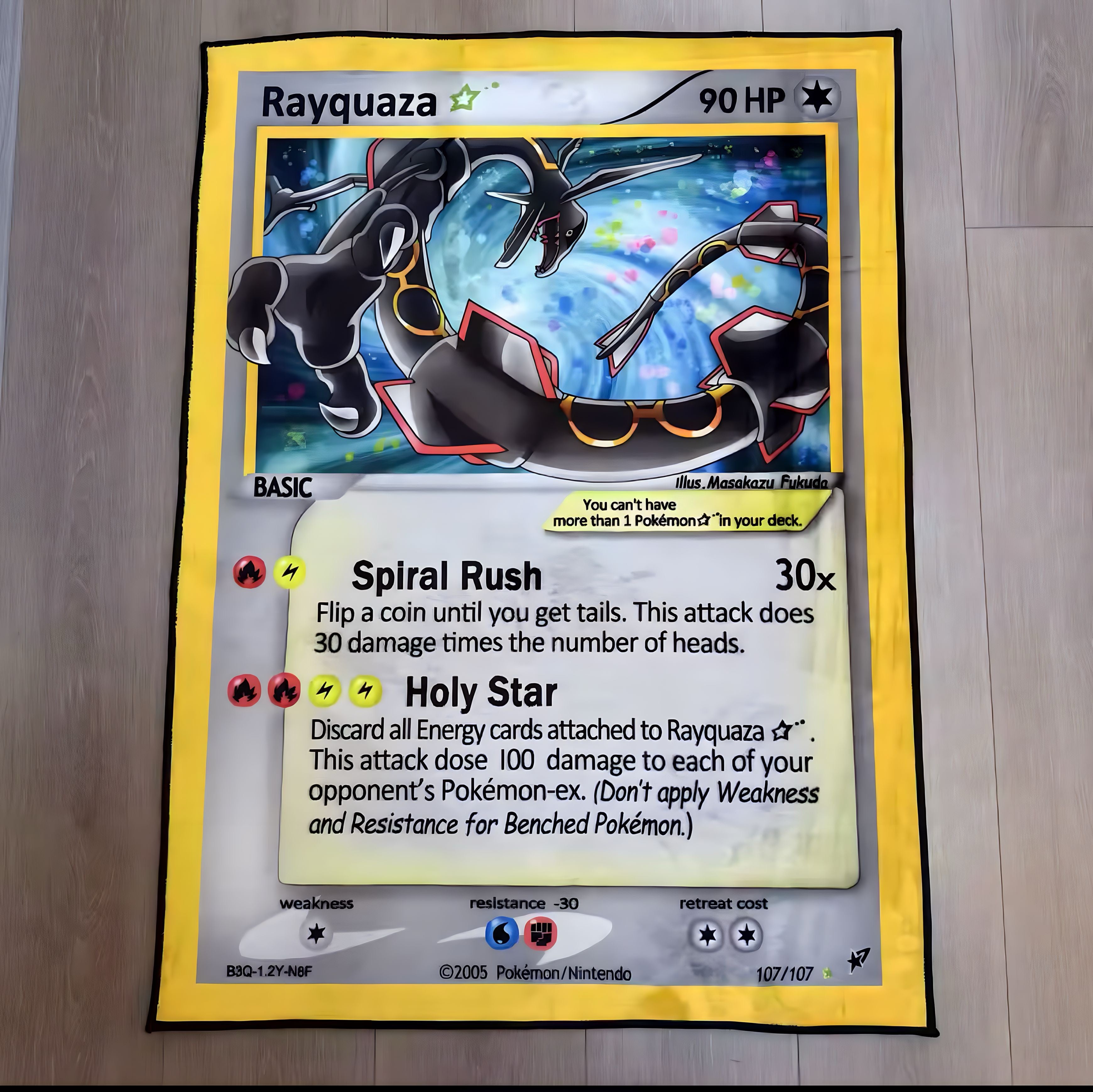 Rayquaza Karte - Pokémon