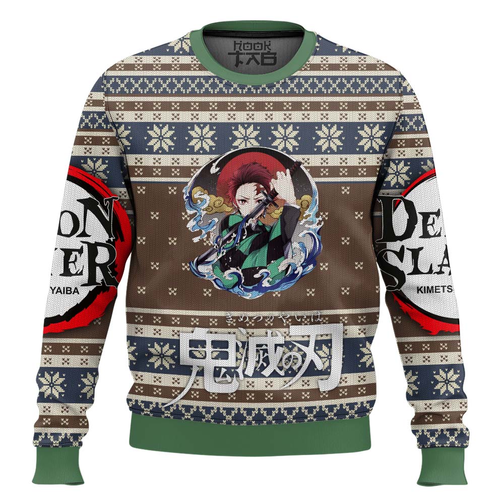 Demon Slayer Alt Ugly Christmas Sweater