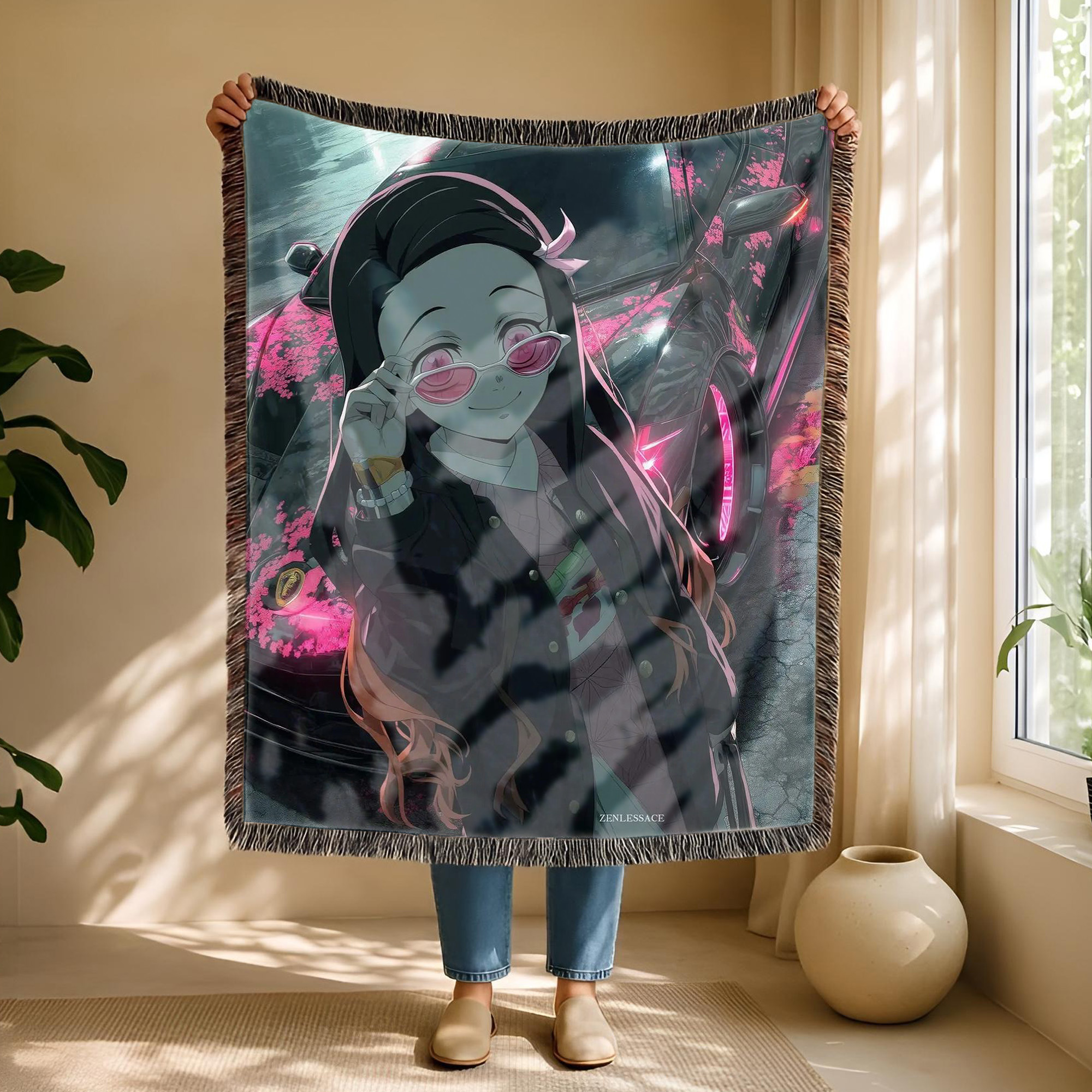Anime Blanket Silent Ronin Shadow