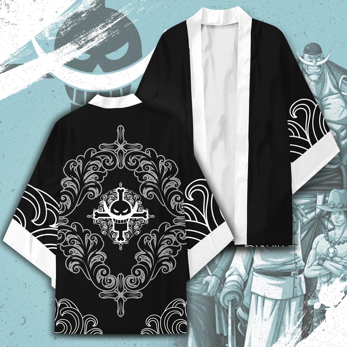 One Piece Kimono - Whitebeard Kimono FDM3107