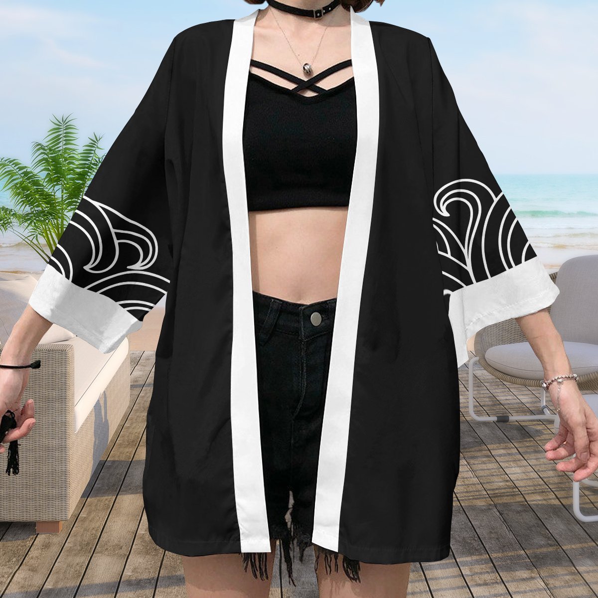 One Piece Kimono - Whitebeard Kimono FDM3107