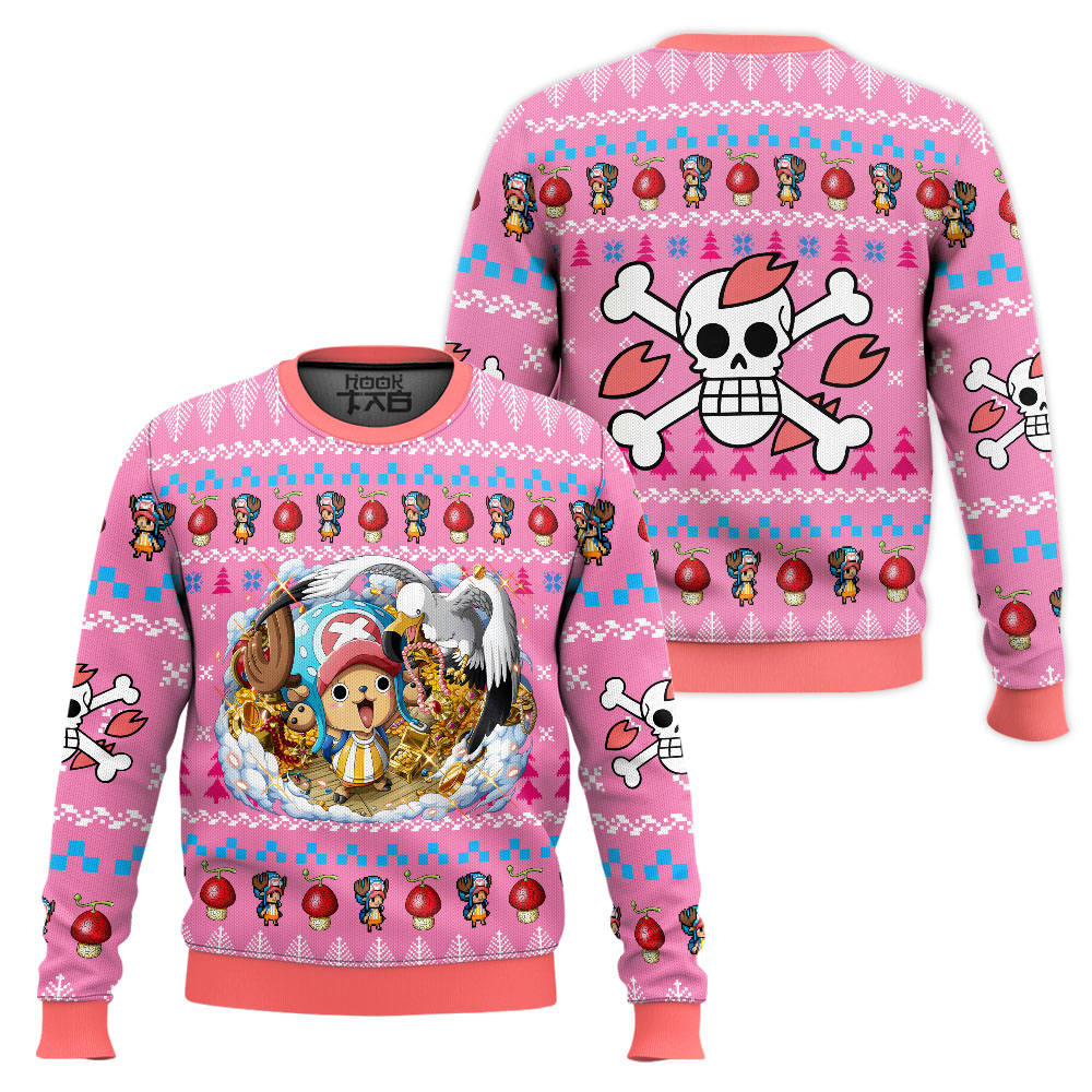 Tony Tony Chopper One Piece Ugly Christmas Sweater