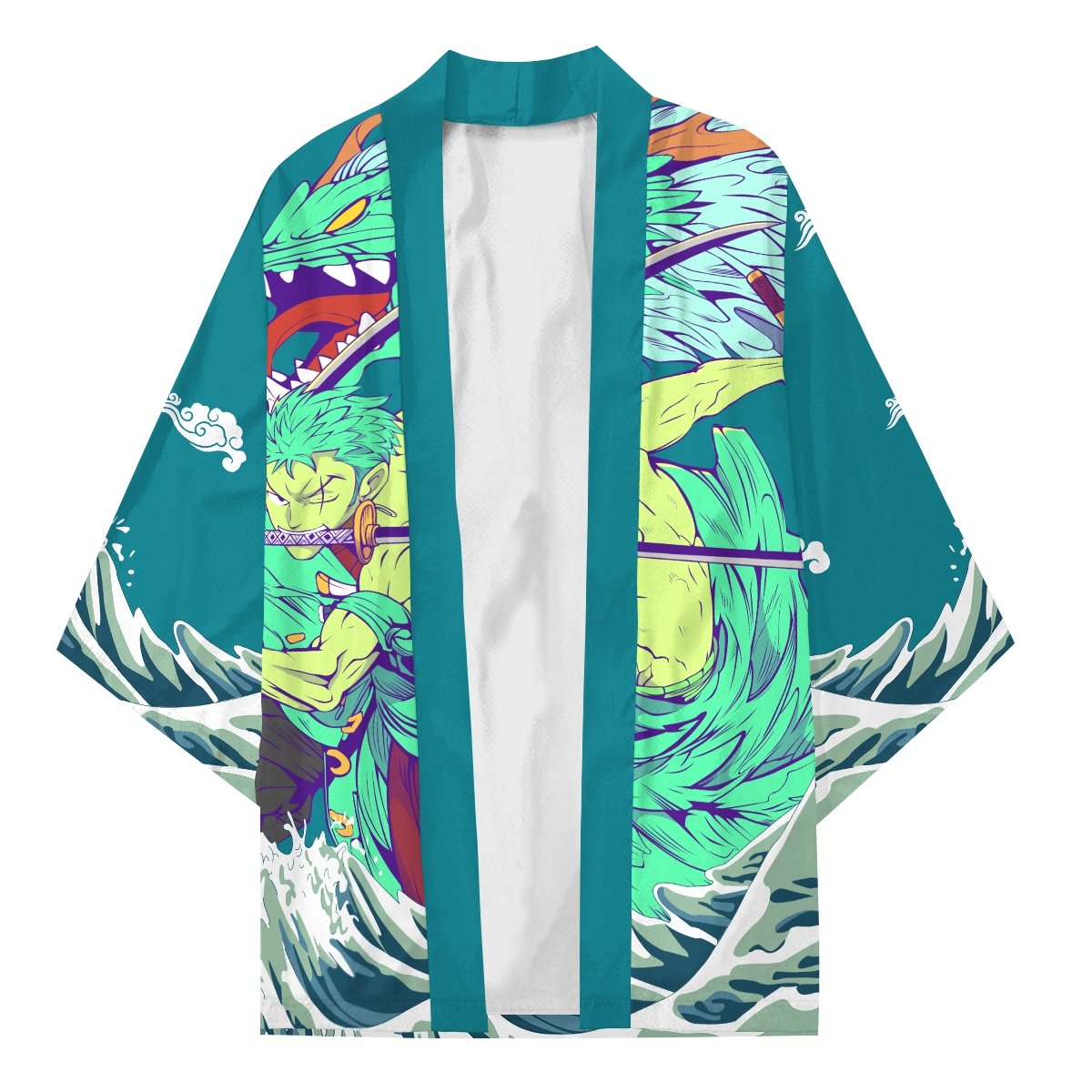 One Piece Kimono - Zoro Three Sword Kimono FDM3107