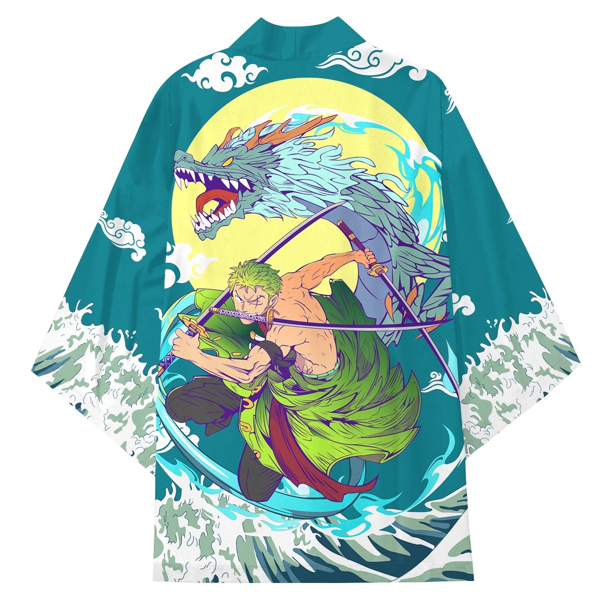 One Piece Kimono - Zoro Three Sword Kimono FDM3107