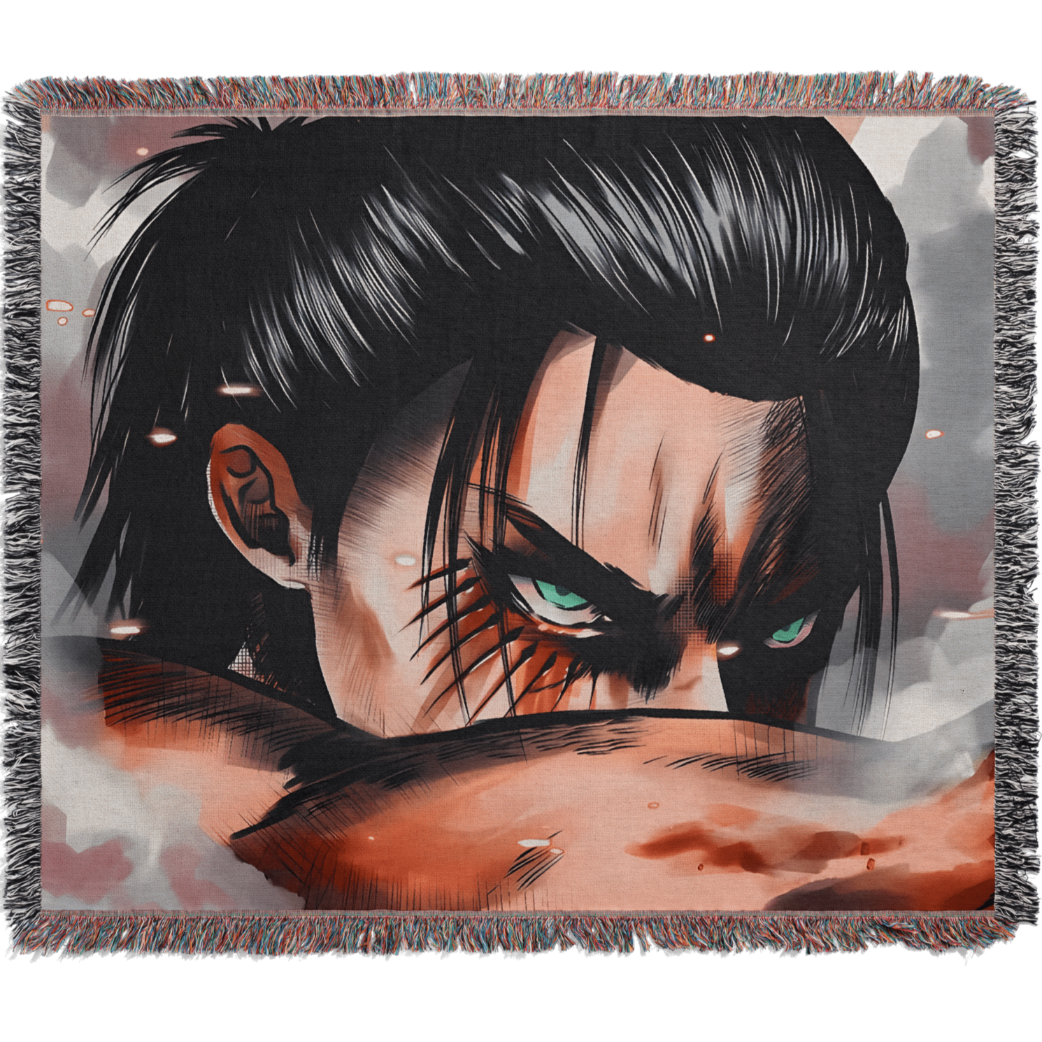 Titan 6 Woven Blanket Tapestry By Moekyo