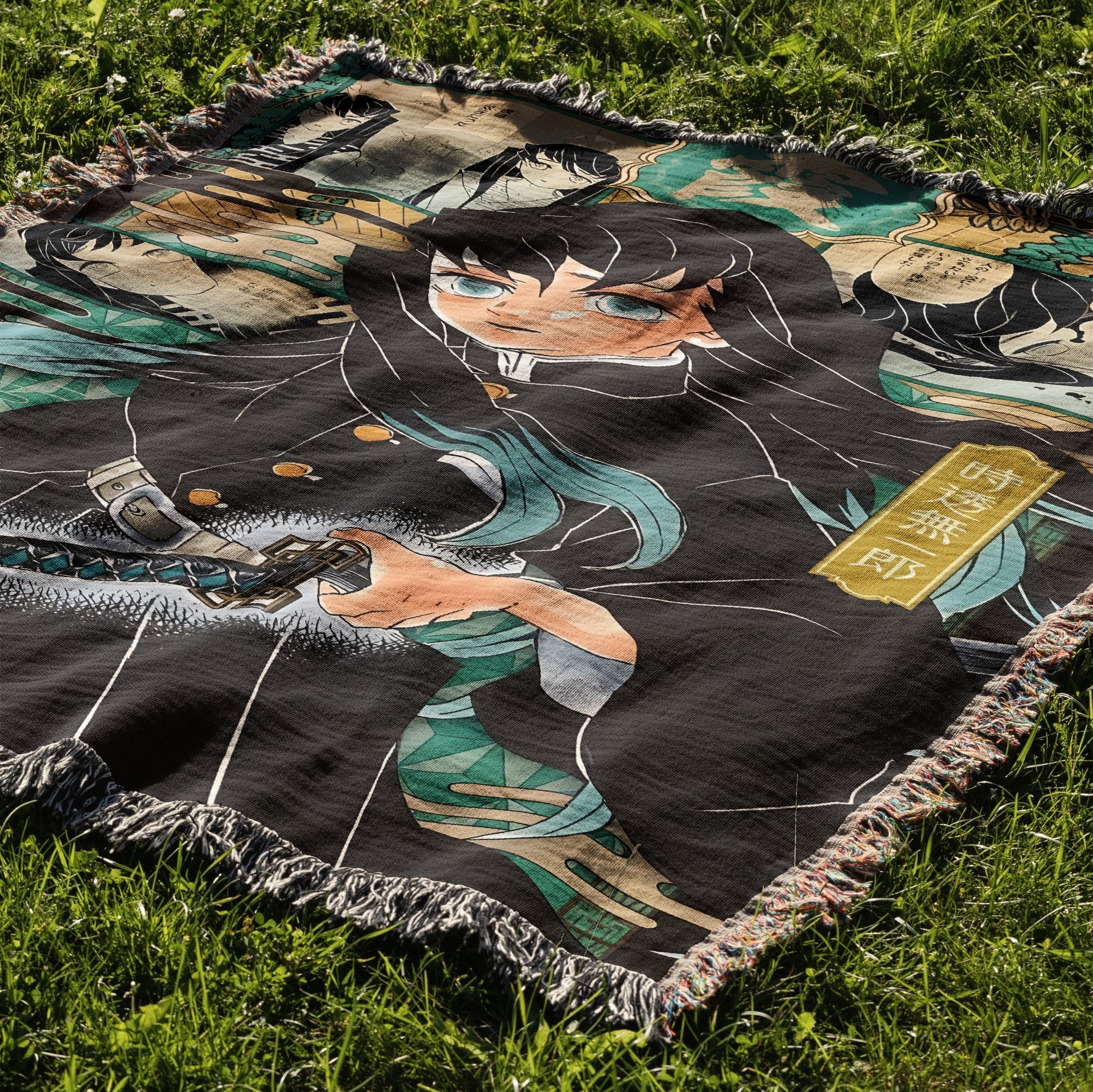 Slayer 6 Woven Blanket Tapestry By Moekyo