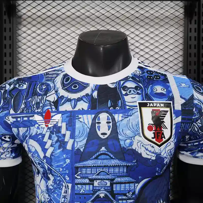 Player Japan Blue Special Soccer Jersey