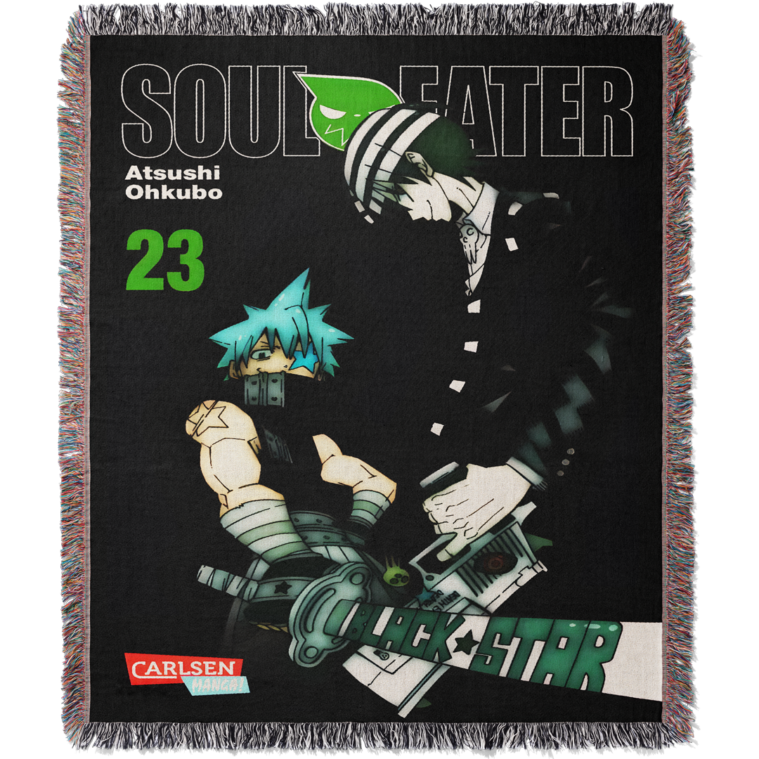 Soul 3 Woven Blanket Tapestry By Moekyo
