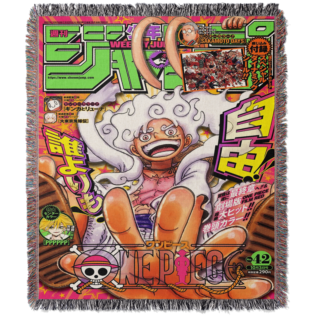 Pirate 4 Woven Blanket Tapestry By Moekyo