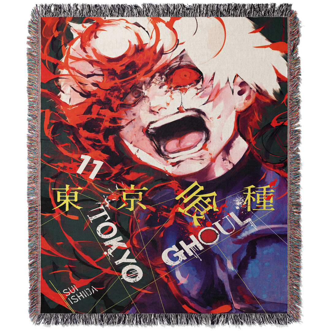 Ghoul Woven Blanket Tapestry By Moekyo
