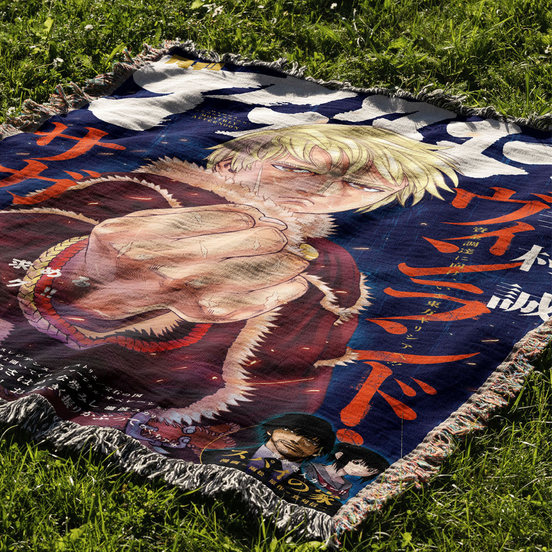 Saga Woven Blanket Tapestry By Moekyo