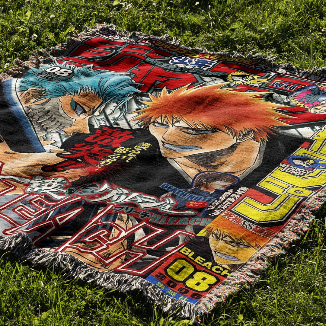 Bankai Woven Blanket Tapestry By Moekyo