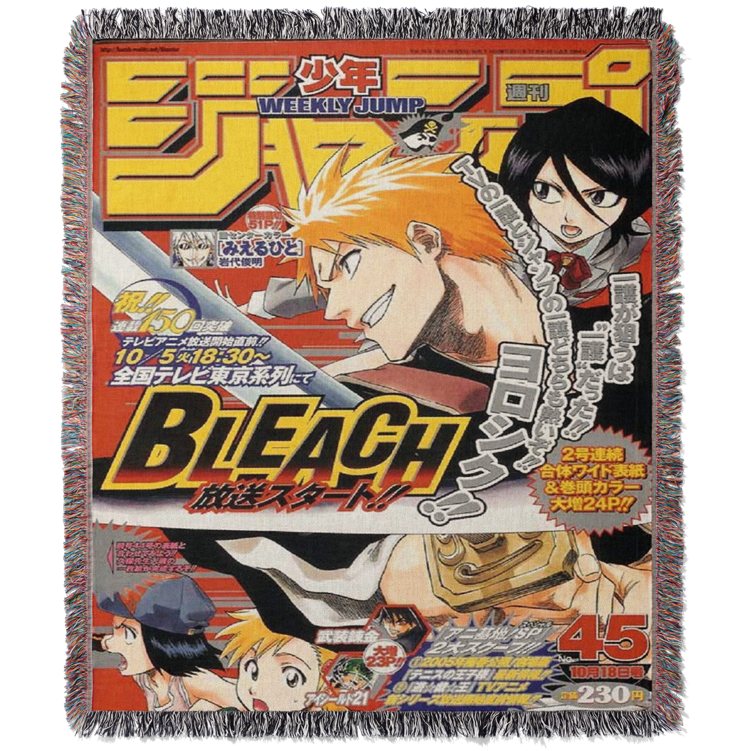 Bankai 2 Woven Blanket Tapestry By Moekyo