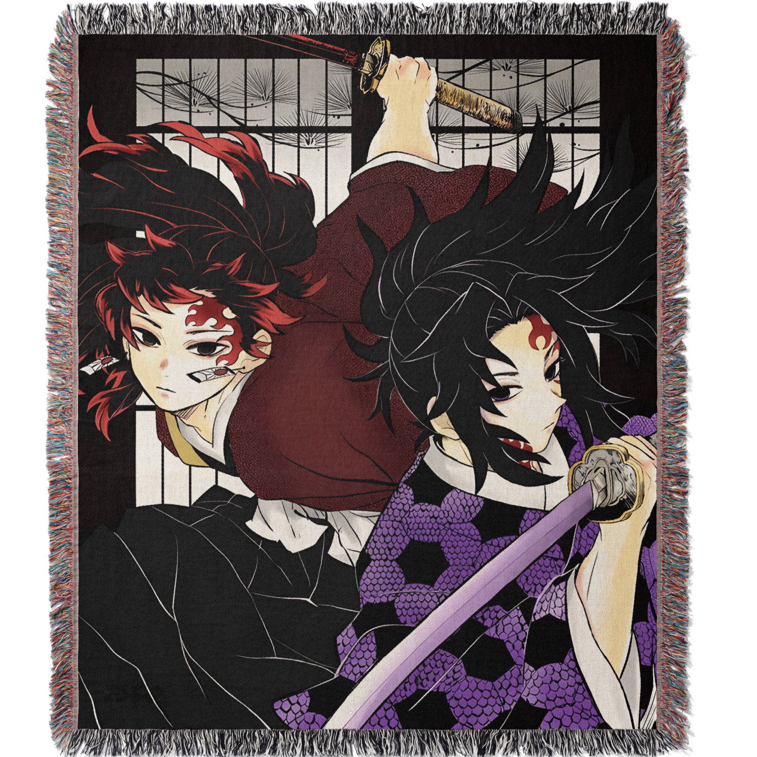 Slayer 8 Woven Blanket Tapestry By Moekyo