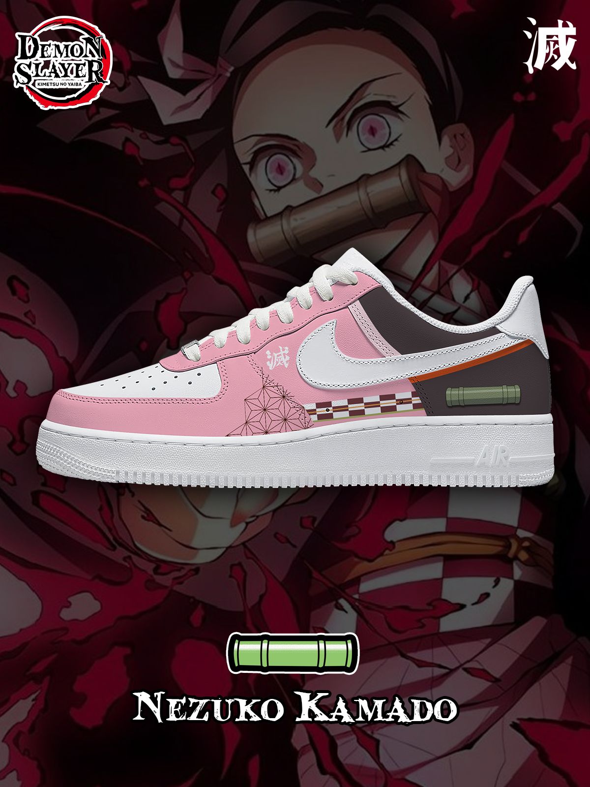 Custom Nezuko Kamado V.1 Sneakers