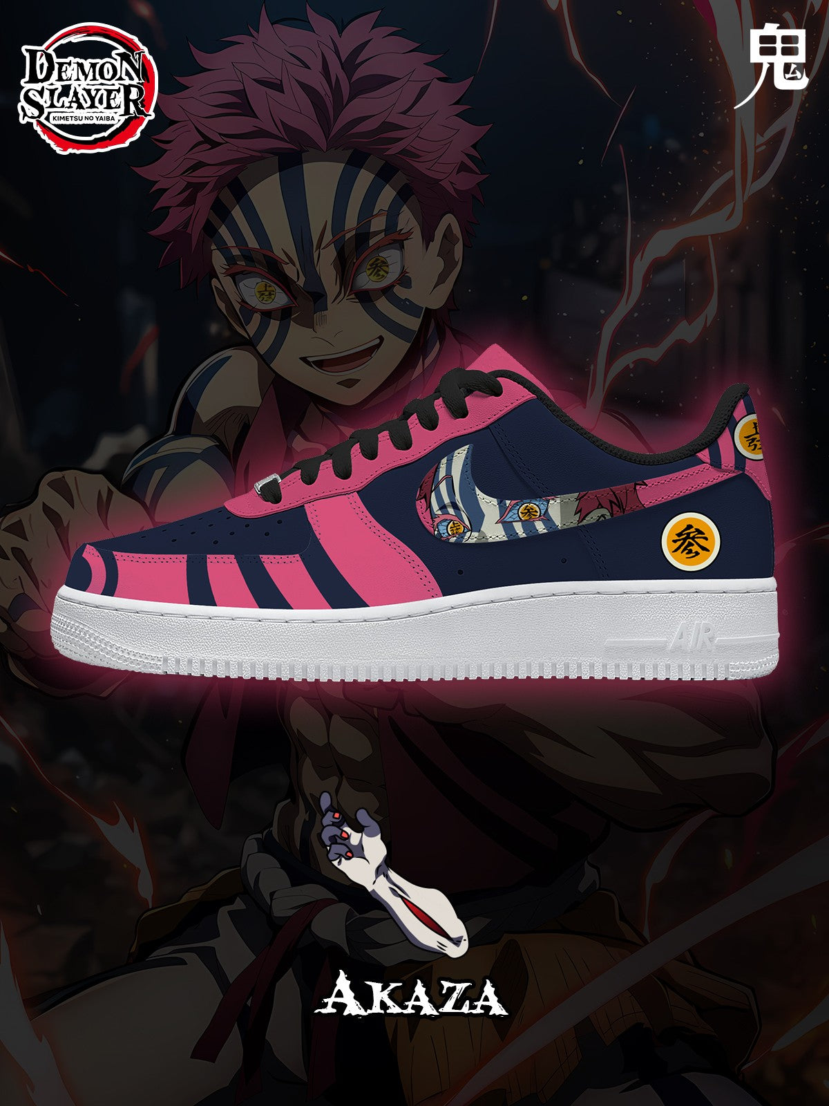 Custom Printed Akaza Shoes