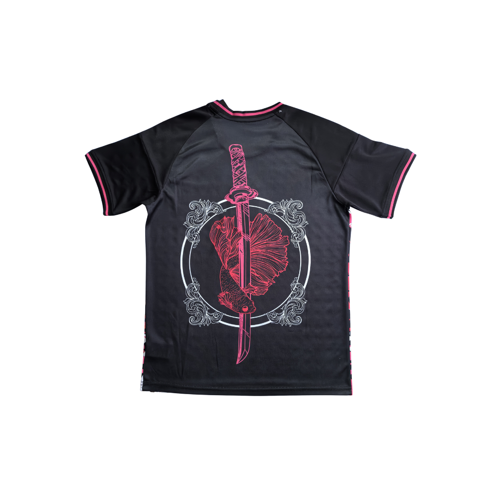 BLACA.png STÜSSY x “JAPAN” JERSEY - SAMUARI SWORD