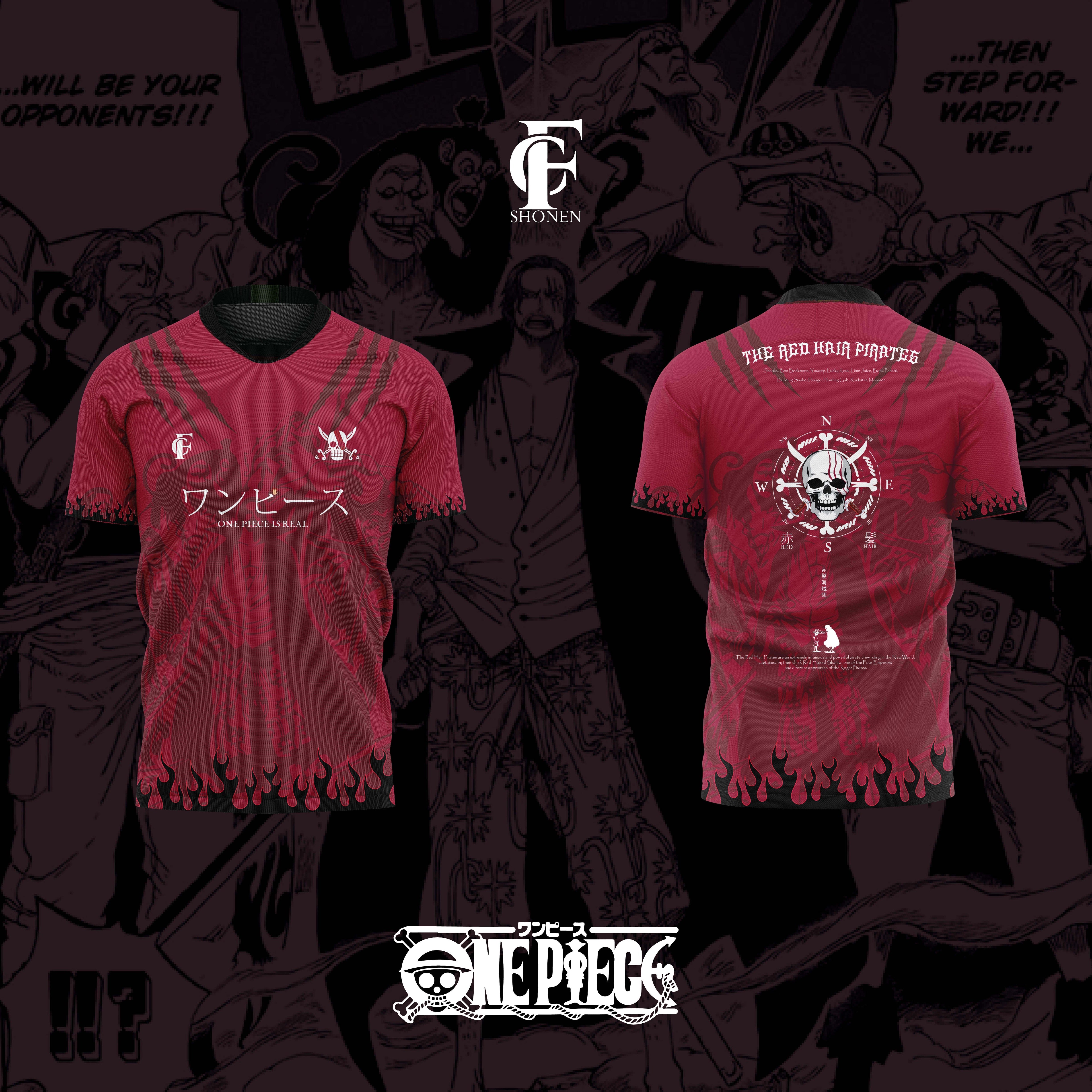 Soccer Jersey THE RED HAIR PIRATES