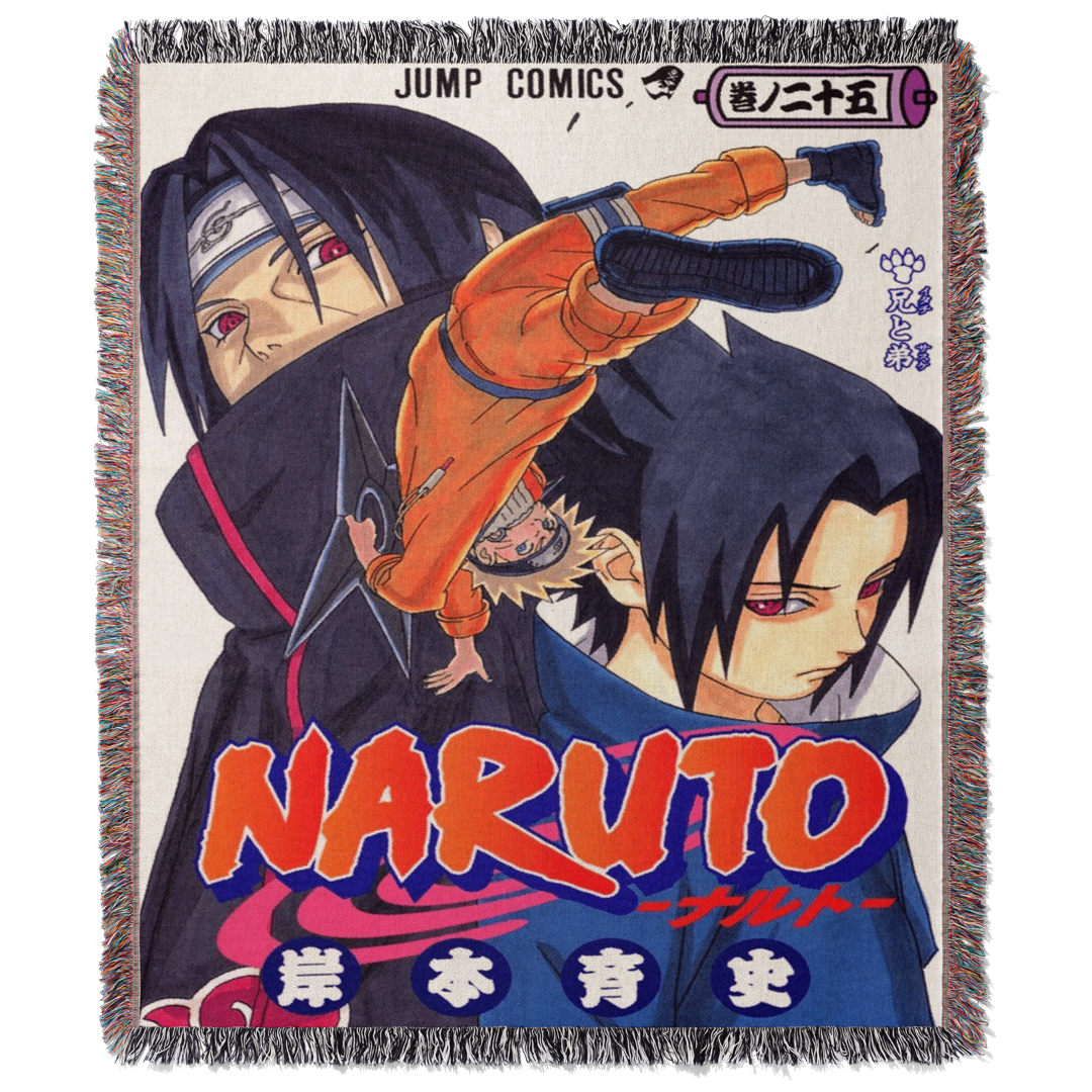 Shinobi 3 Woven Blanket Tapestry By Moekyo