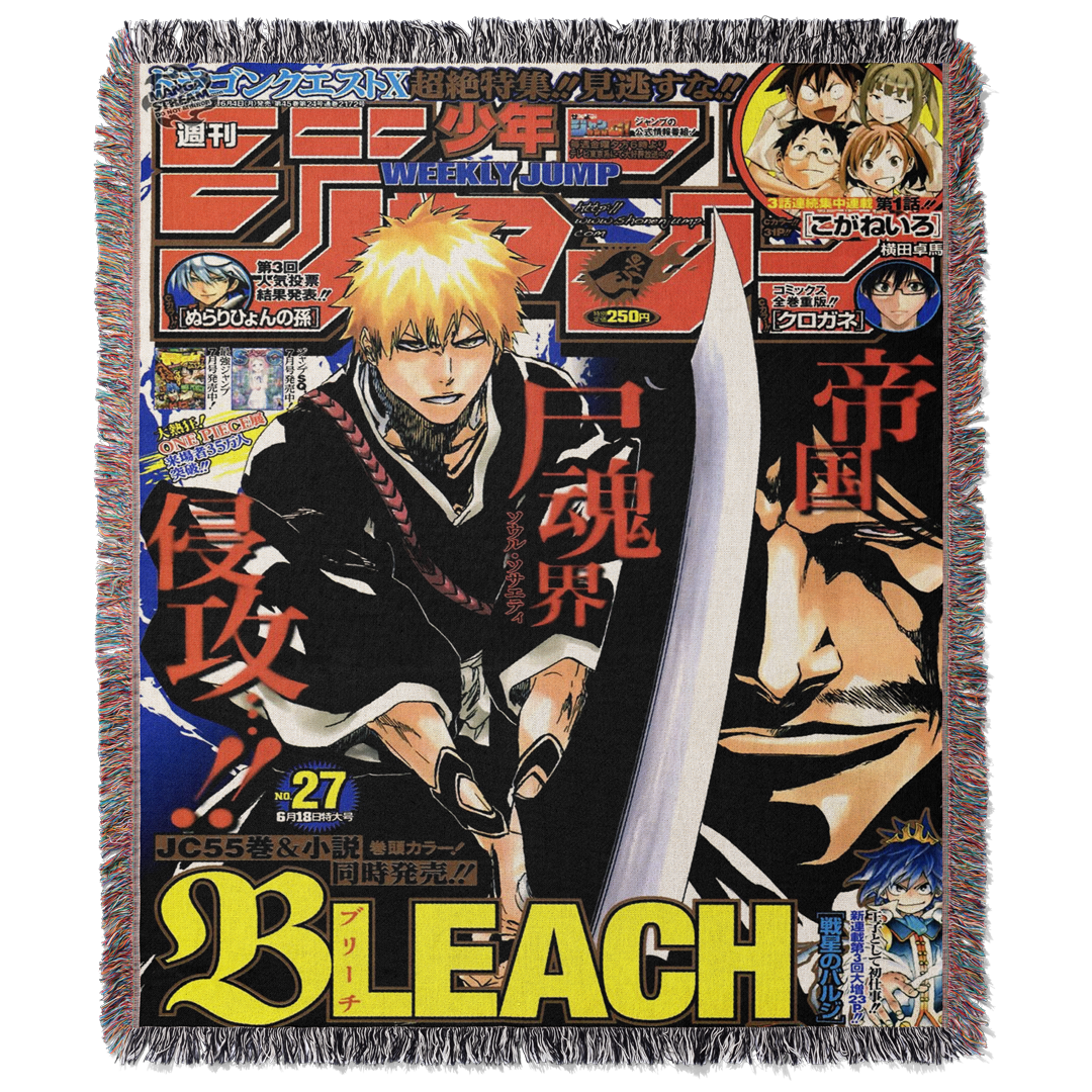 Bankai 3 Woven Blanket Tapestry By Moekyo