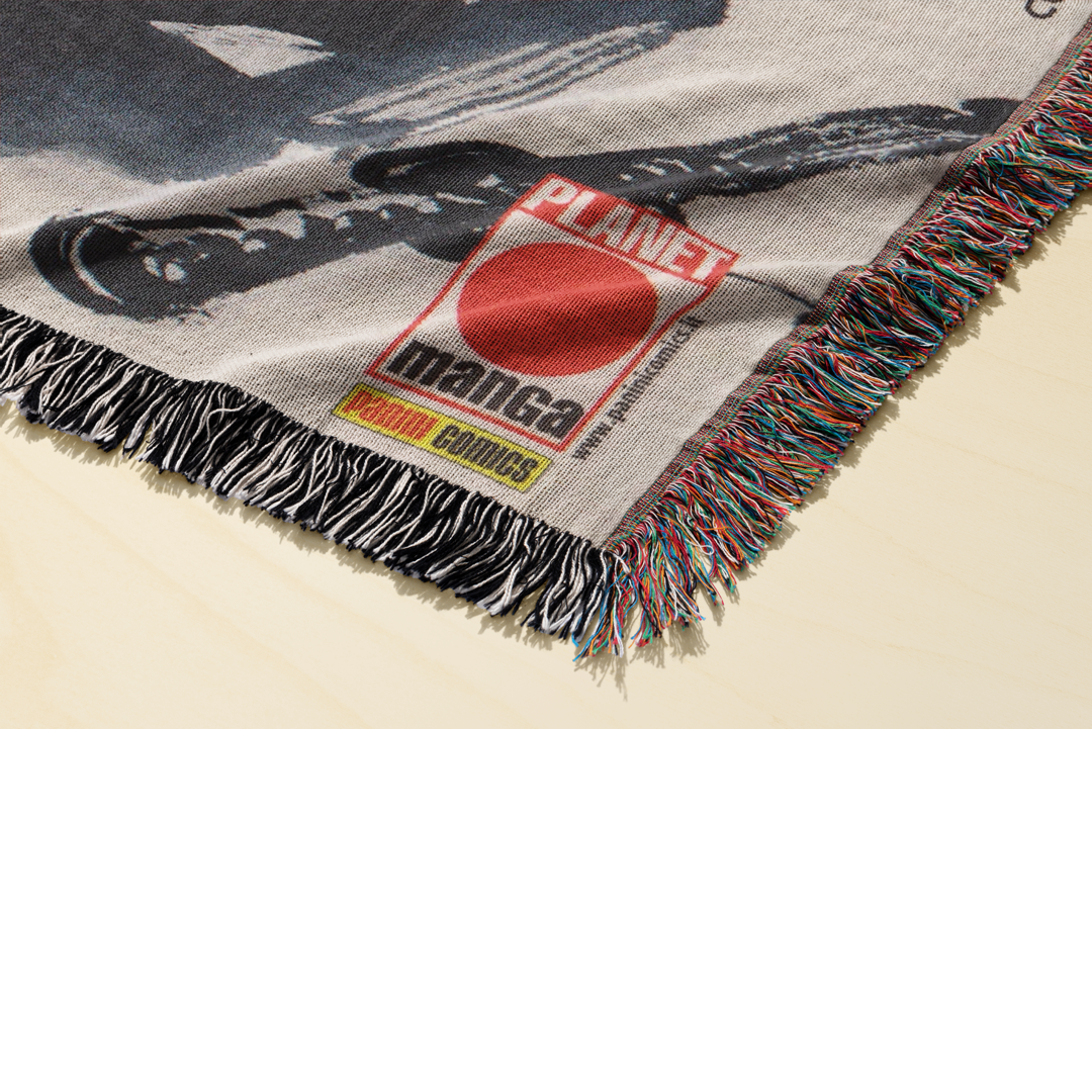 Sashi Woven Blanket Tapestry By Moekyo