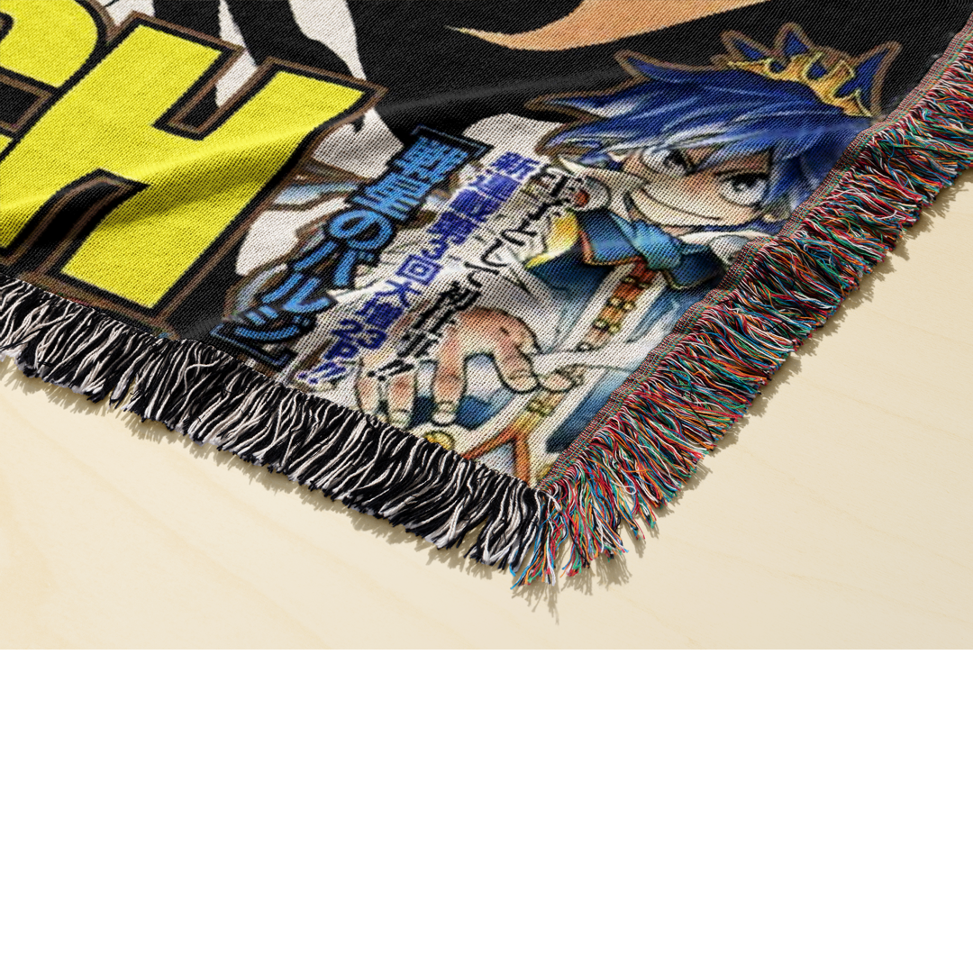Bankai 3 Woven Blanket Tapestry By Moekyo