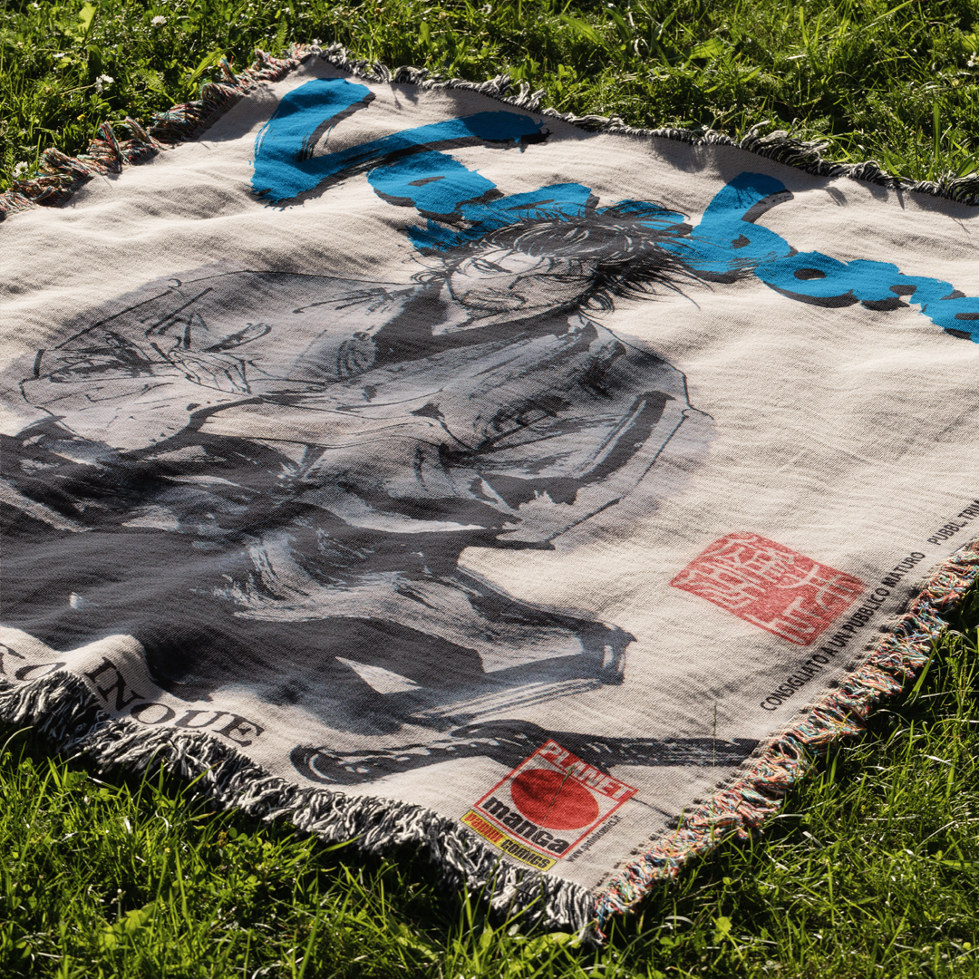 Sashi Woven Blanket Tapestry By Moekyo