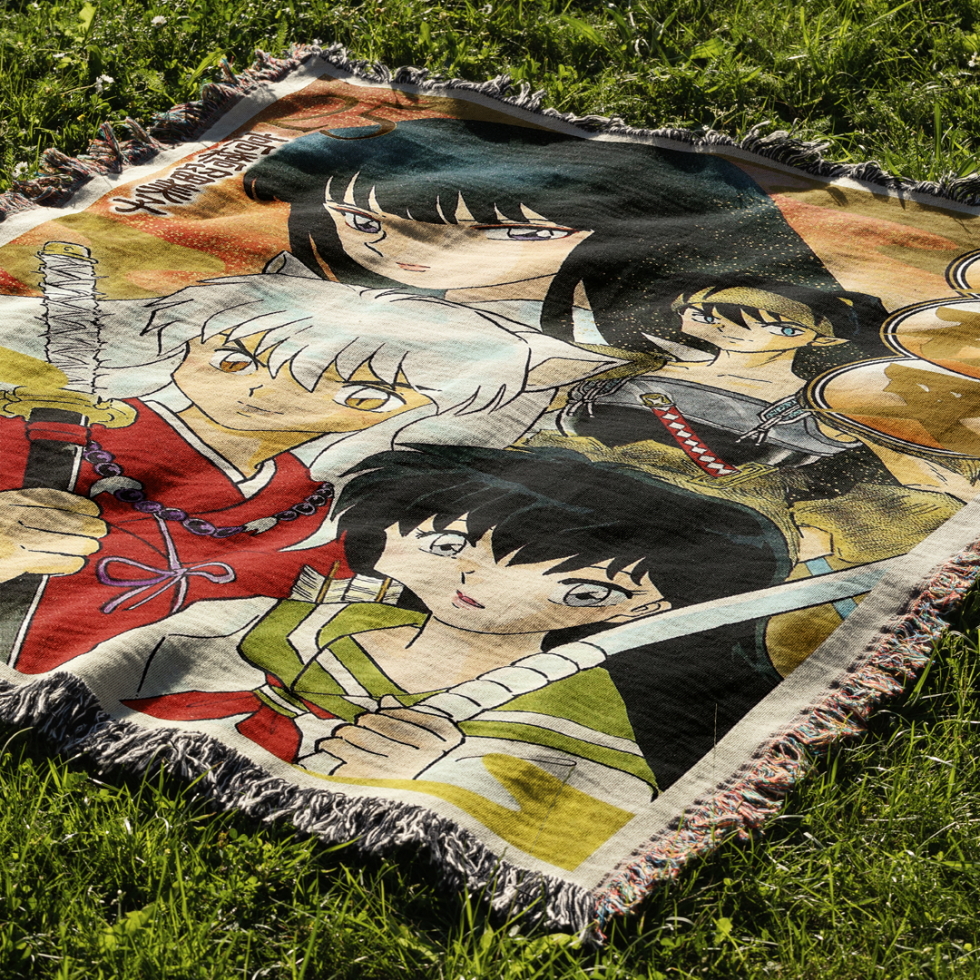Yasha Woven Blanket Tapestry By Moekyo