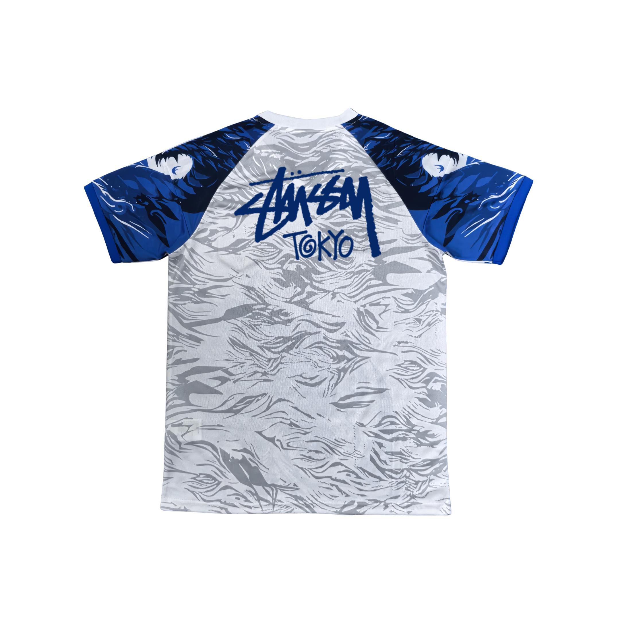 checktheblue.png STÜSSY x “JAPAN” JERSEY - BLUE DRAGON