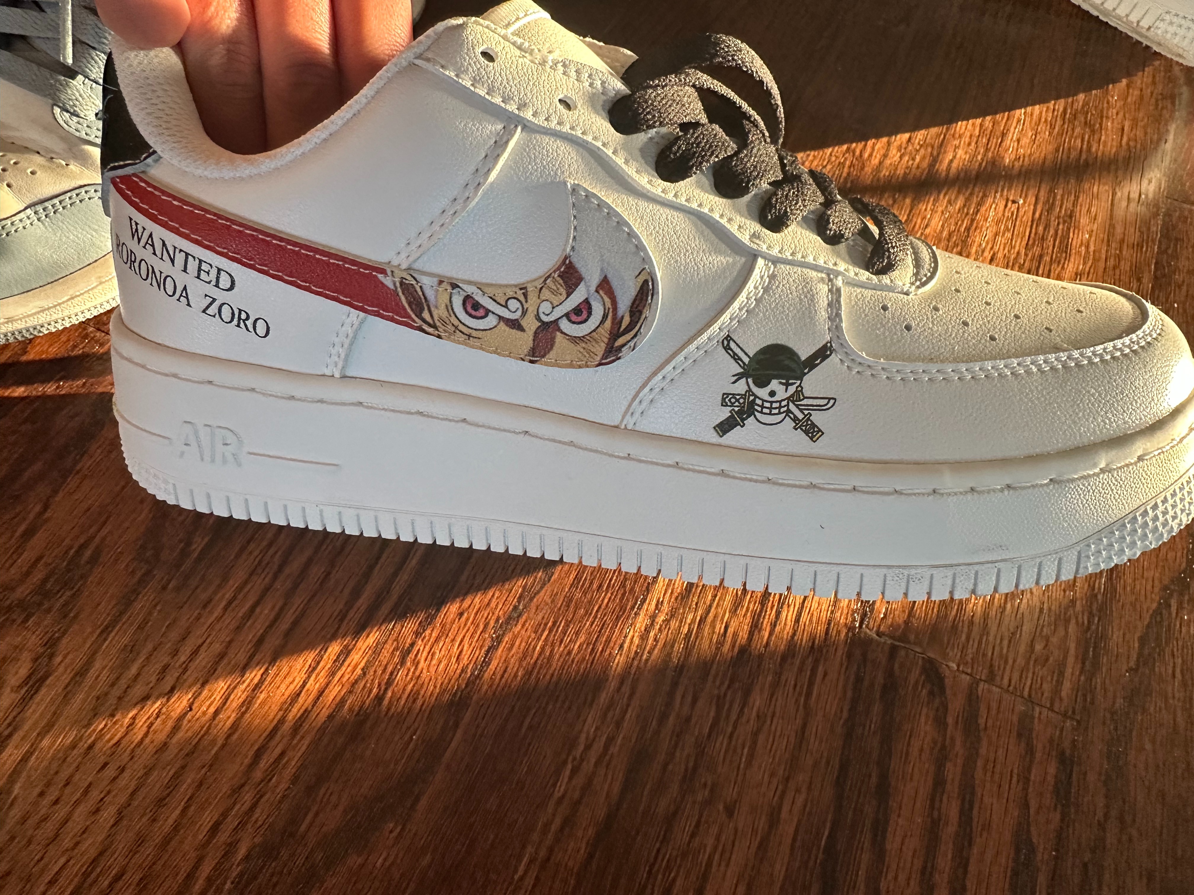 Customize Luffy & Zoro Shoes