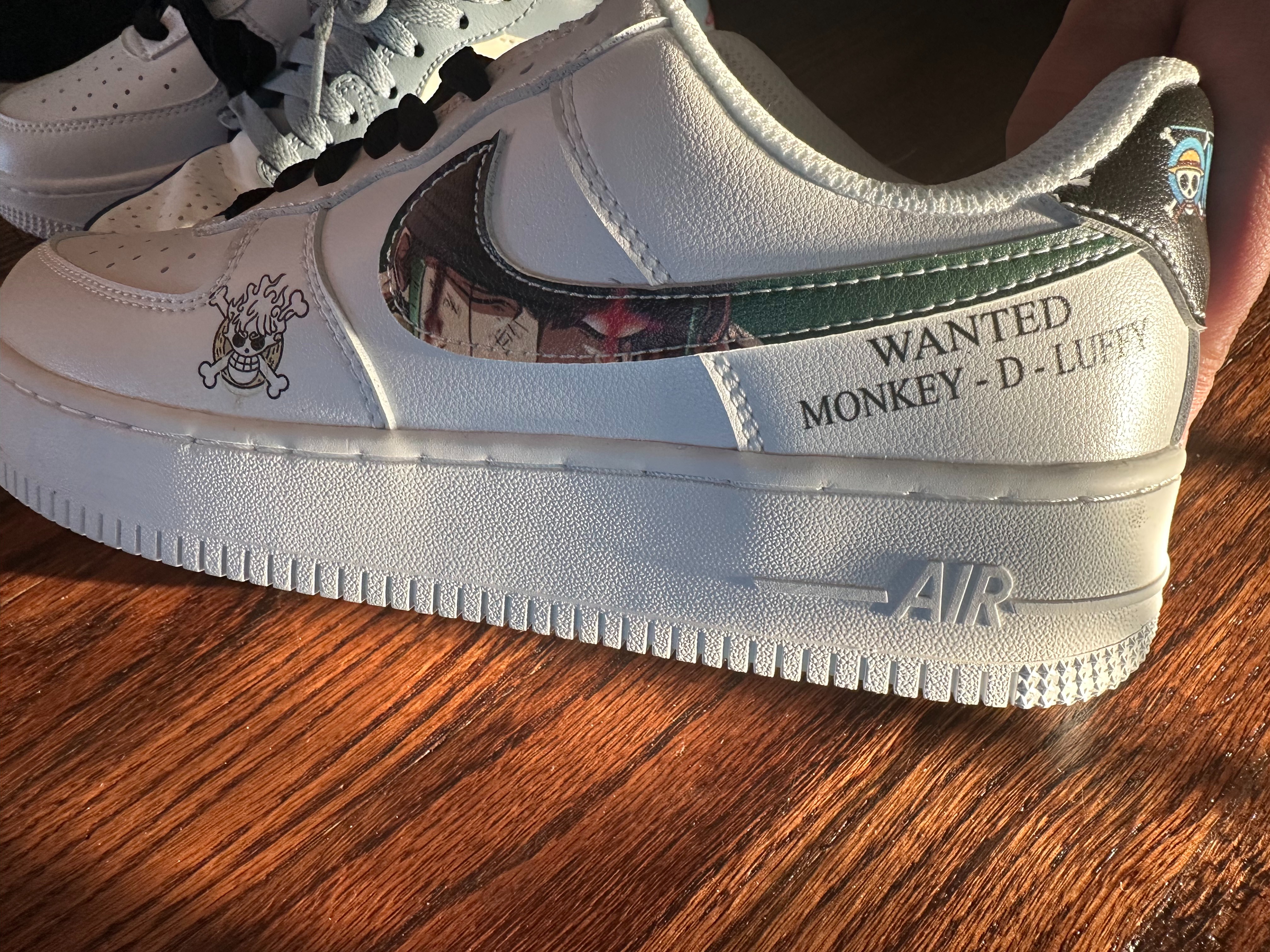 Customize Luffy & Zoro Shoes