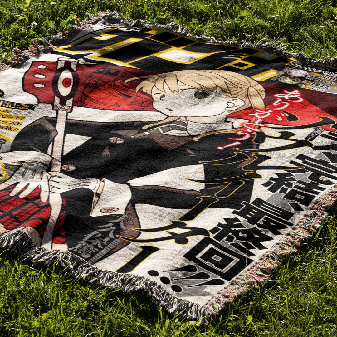 Soul Woven Blanket Tapestry By Moekyo