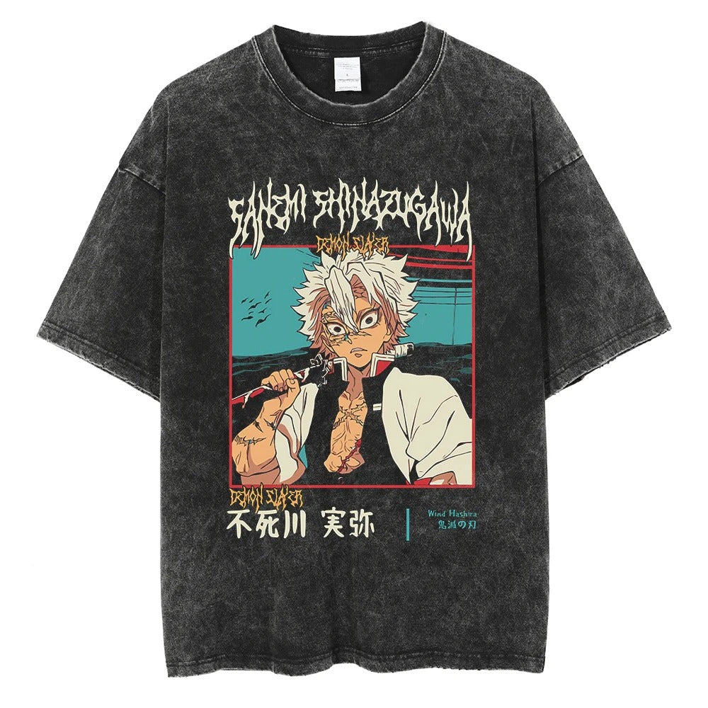 Sanemi Vintage T-shirt V6