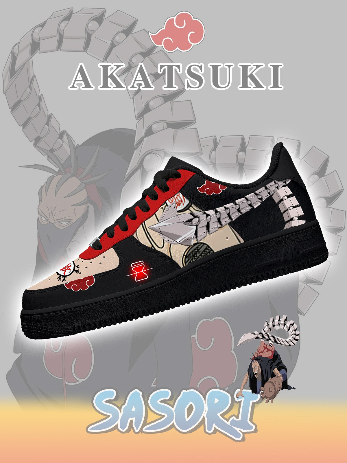 471024091534515-1.jpg Personalized Akatsuki Sasori No.3 Sneakers