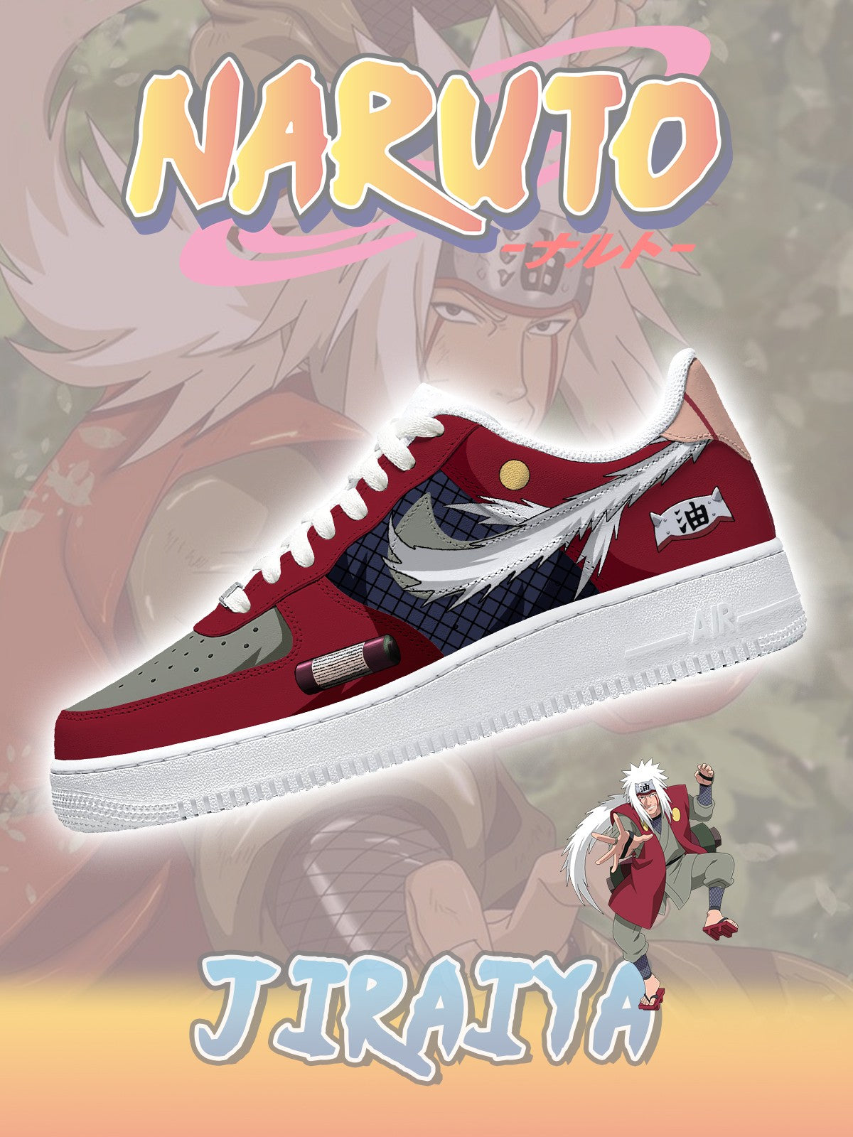 131024092130062-1.jpg Custom Printed Sannin Jiraiya Sneakers