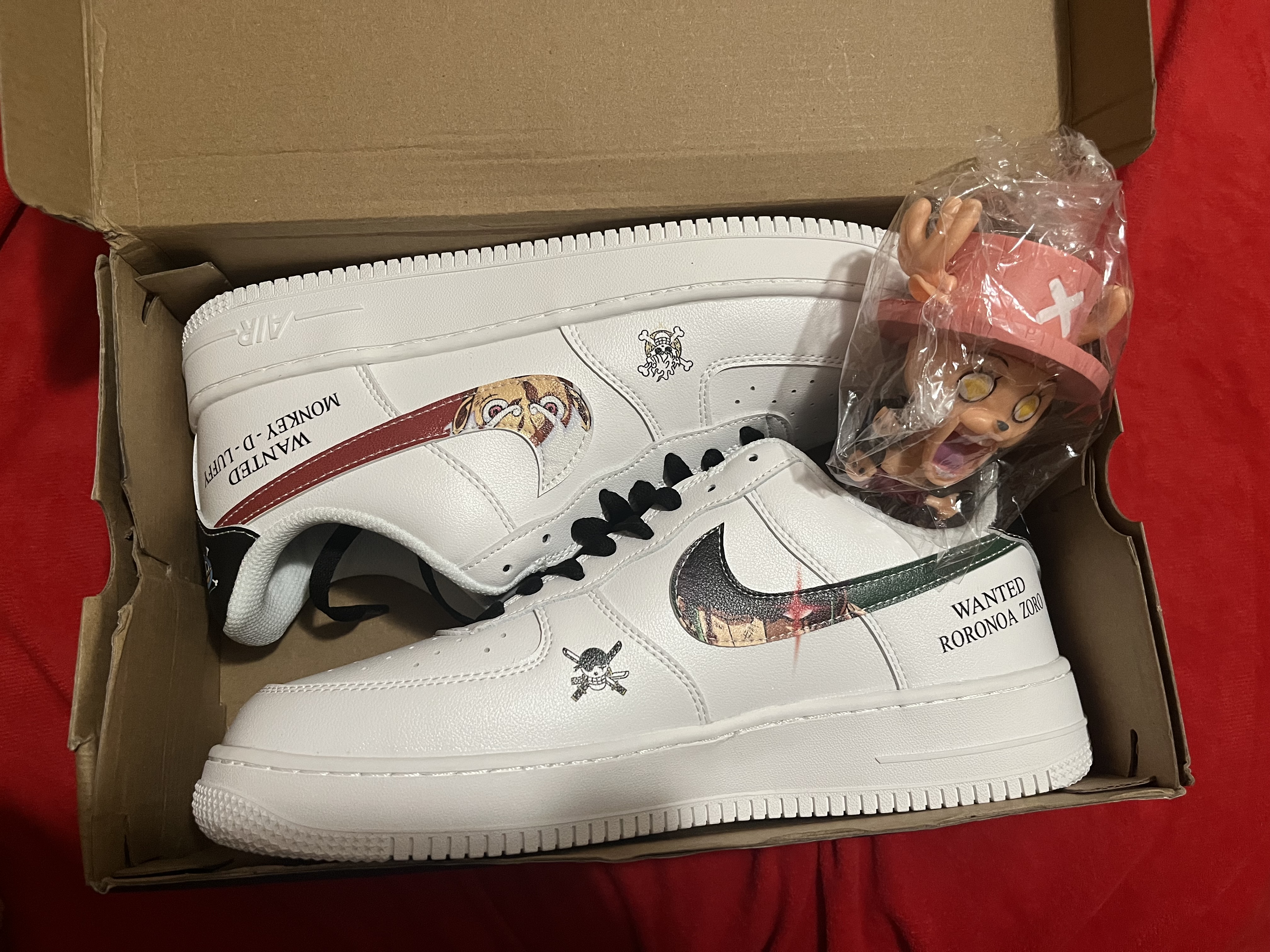 Customize Luffy & Zoro Shoes