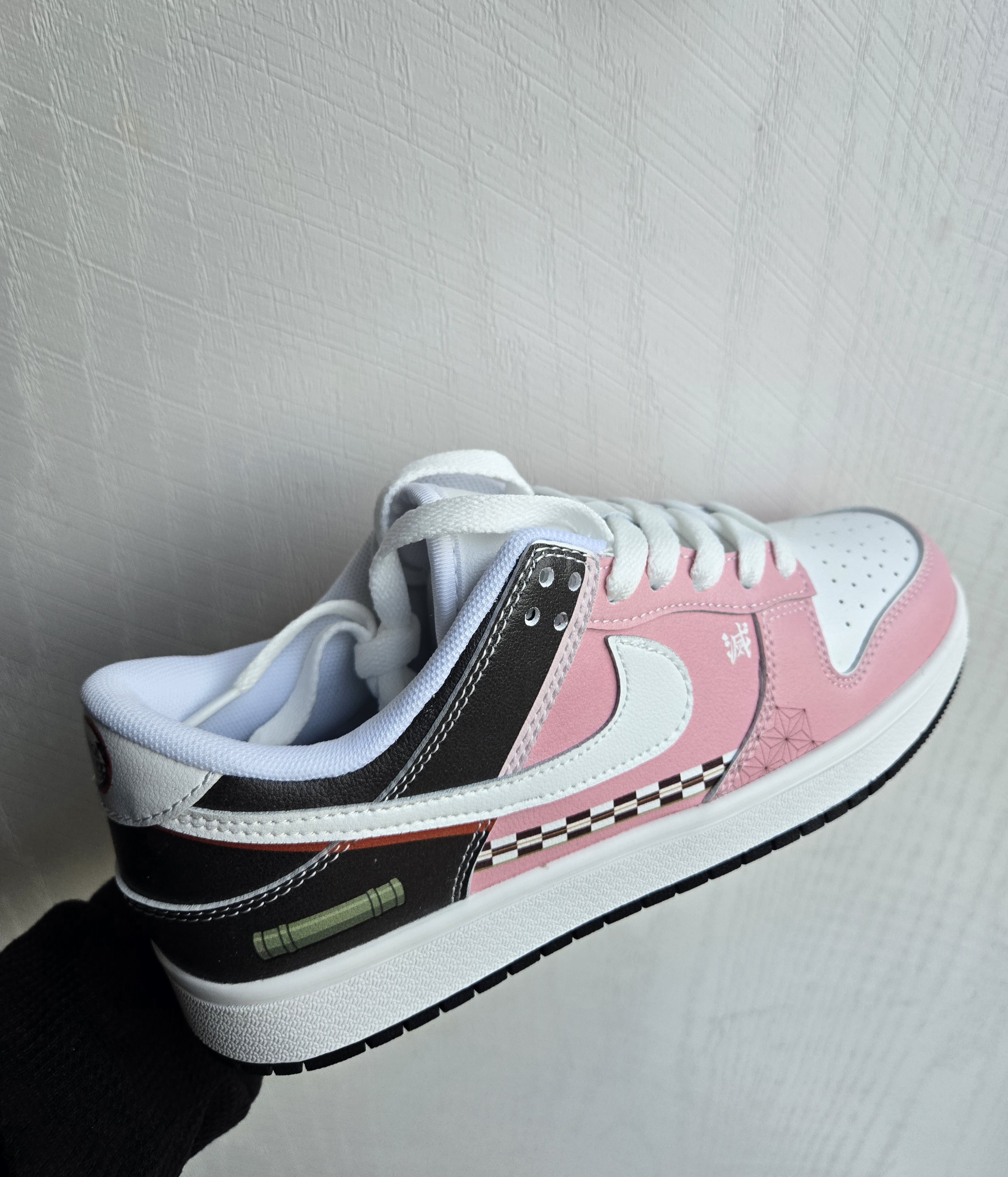 Nezuko Kamado V.1 Custom Court-Low Sneakers
