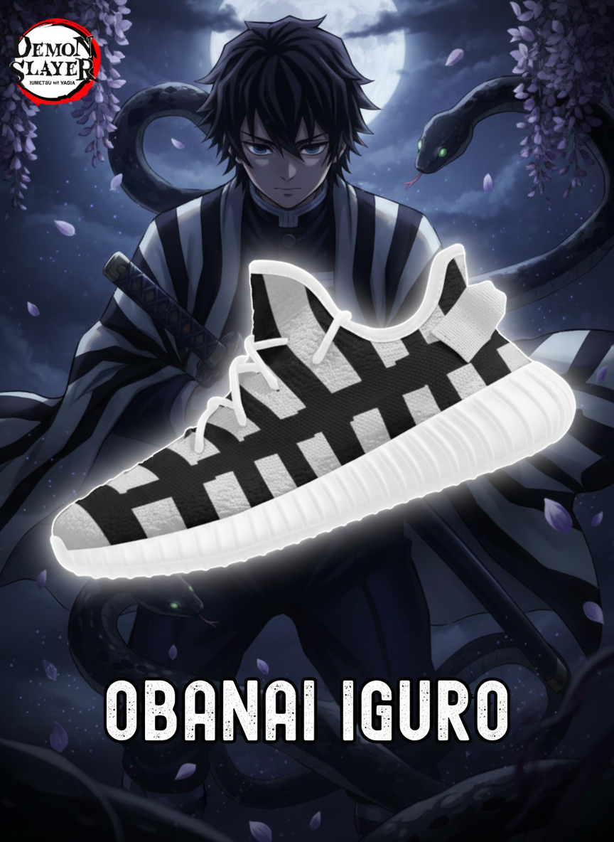 Customize Iguro Obanai YZ Shoes