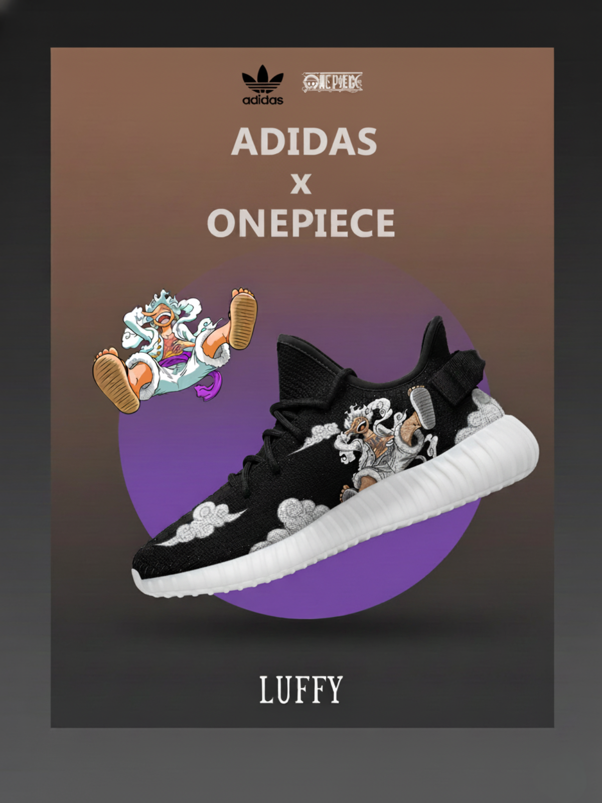 Customize Monkey D. Luffy YZ Shoes V.2