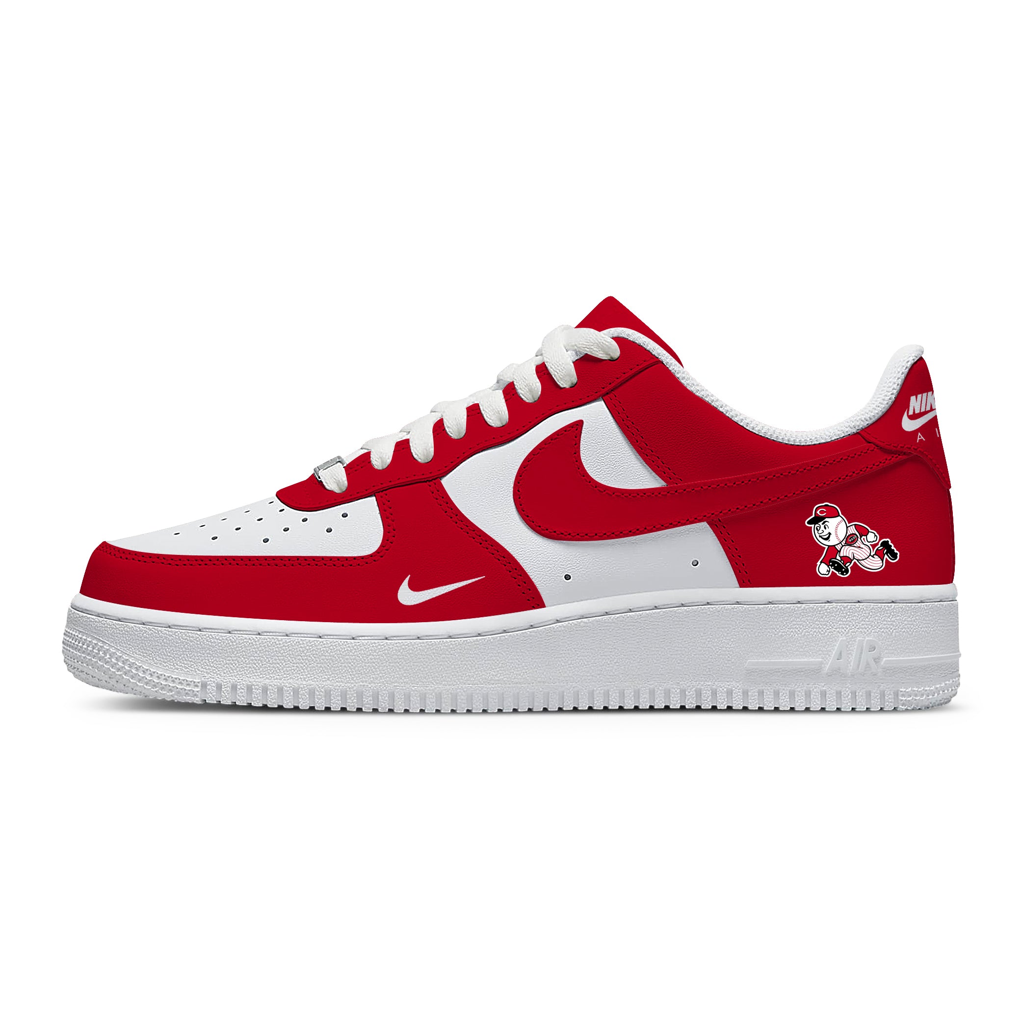 Cincinnati Baseball Custom Sneakers