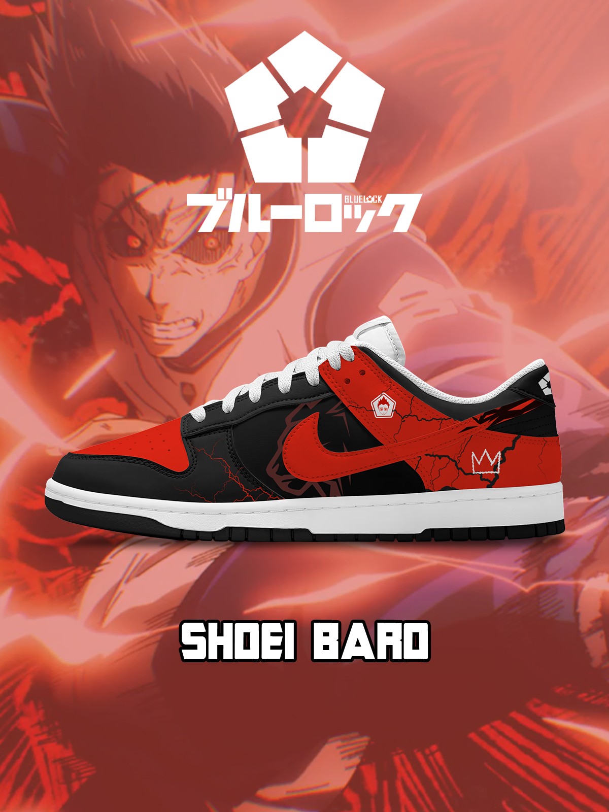 480525121745979_0af514ef-1d22-4d7d-8fff-16cf8e413172-1.jpg Shoei Barou V.1 Custom Court-Low Sneakers