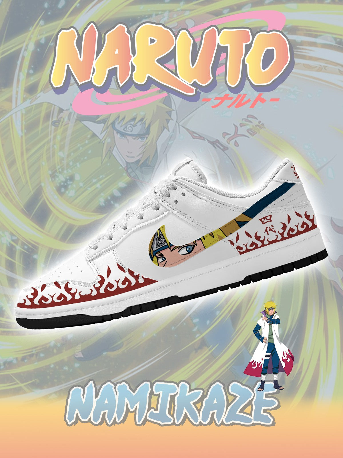 J0FNIan9-260525081600155_20744074-3d92-4a6c-a20b-5744d70febc5-1.jpg Minato Namikaze V.2 Custom Court-Low Sneakers