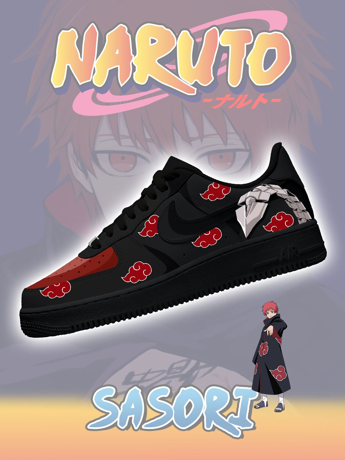 550724041658889-1.jpg Personalized Akatsuki Sasori No.1 Shoes