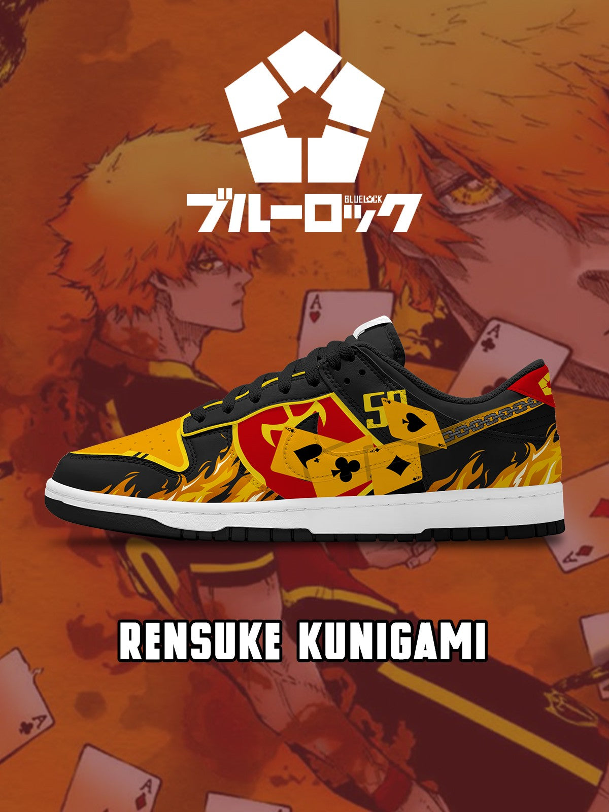 010925162207258.jpg Rensuke Kunigami V.6 Custom Court-Low Sneakers
