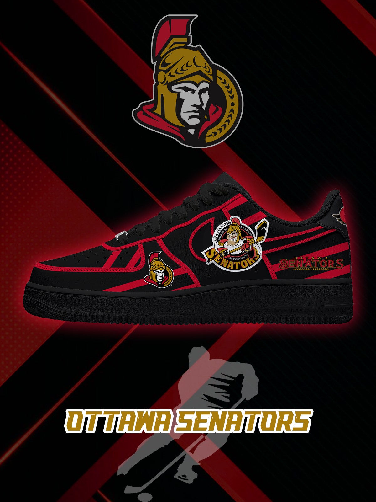 031125262137211.jpg Ottawa Hockey V.2 Custom Sneakers