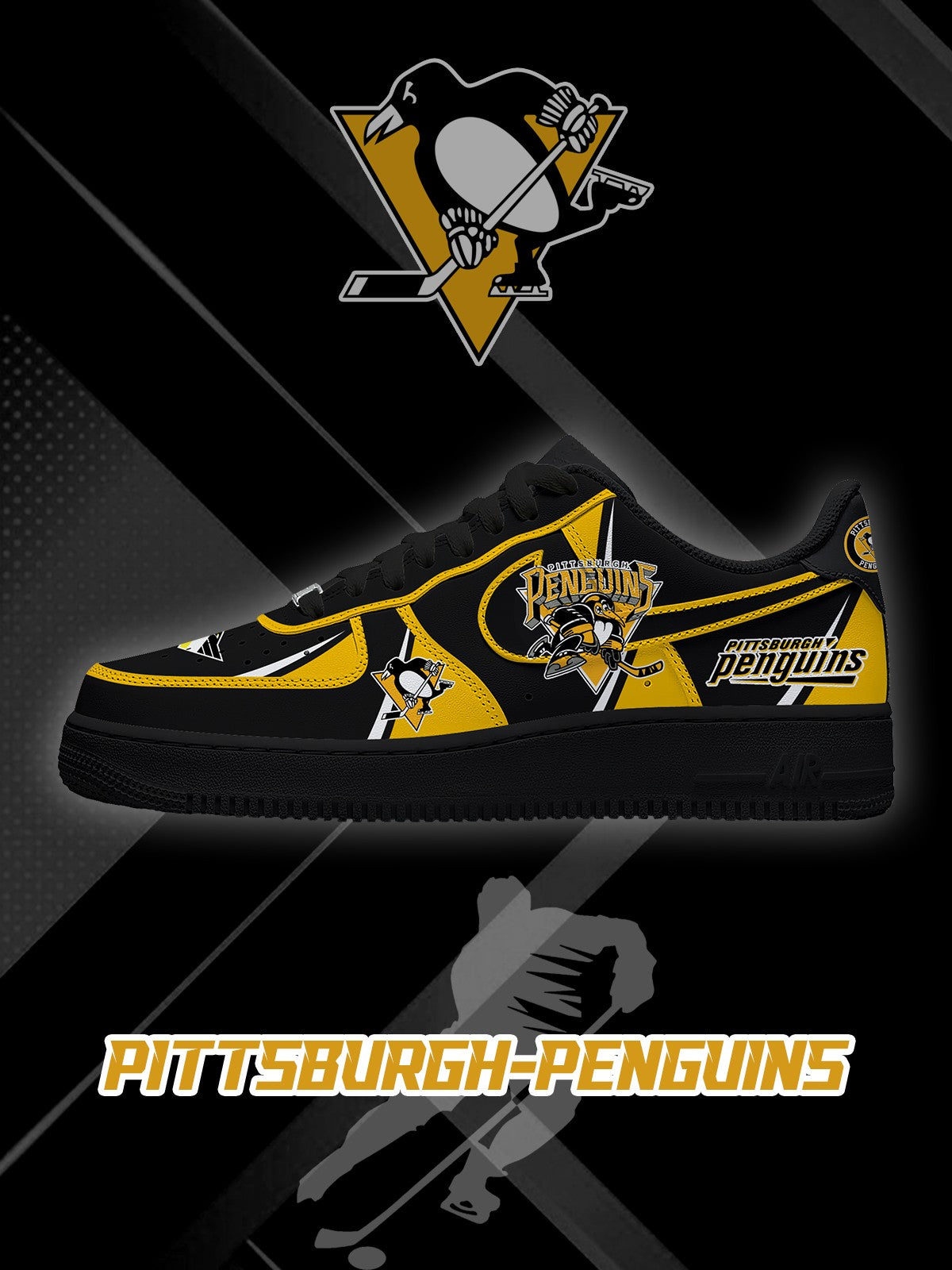 031125262137948.jpg Pittsburgh Hockey V.2 Custom Sneakers